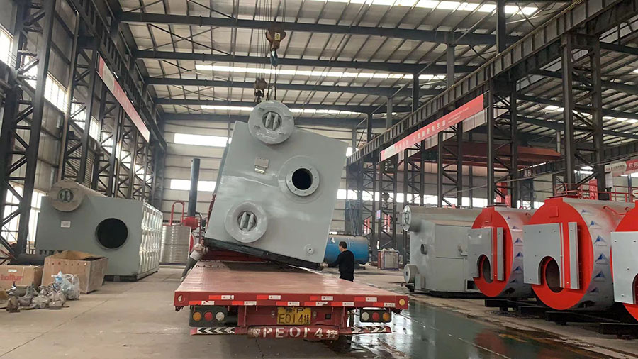 10天燃气双锅炉蒸汽锅炉发往许昌市长葛市食品厂(图1) 10吨天燃气双锅炉蒸汽锅炉发往许昌市长葛市食品厂(图1)